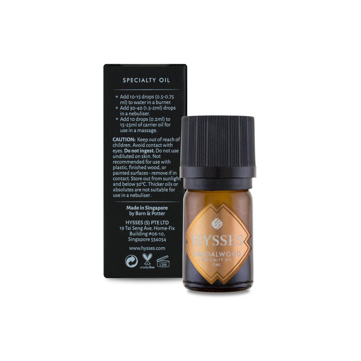Specialty Oil Sandalwood Absolute - HYSSES