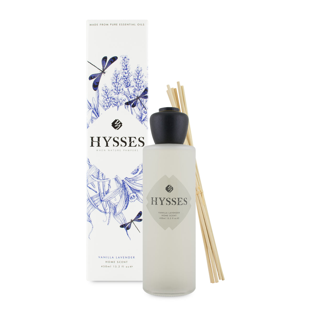 Home Scent Reed Diffuser Vanilla Lavender - HYSSES