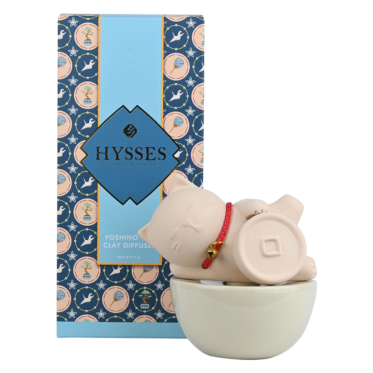 Clay Diffuser Yoshino Cat, 60ml