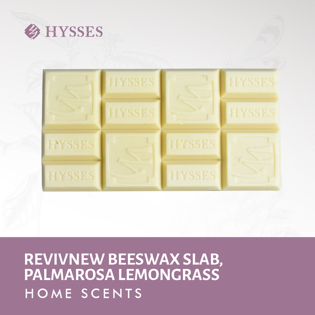 RevivNew Beeswax Slab, Palmarosa Lemongrass