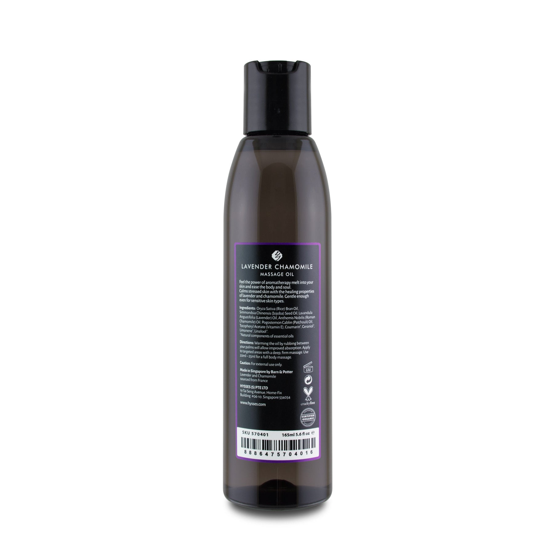 Massage Oil Lavender Chamomile - HYSSES