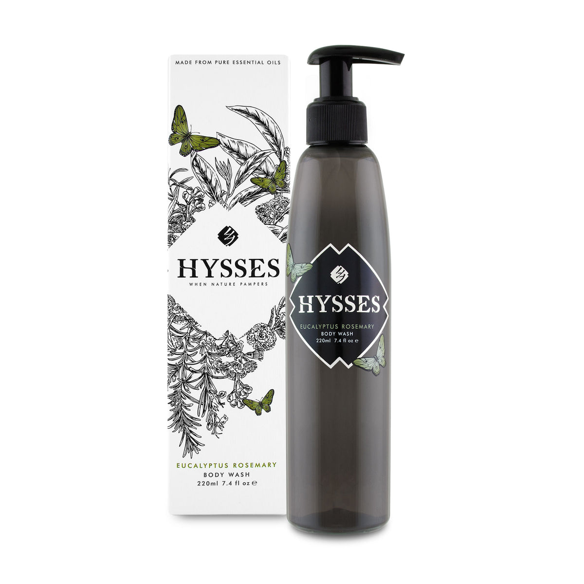 Body Wash Eucalyptus Rosemary - HYSSES