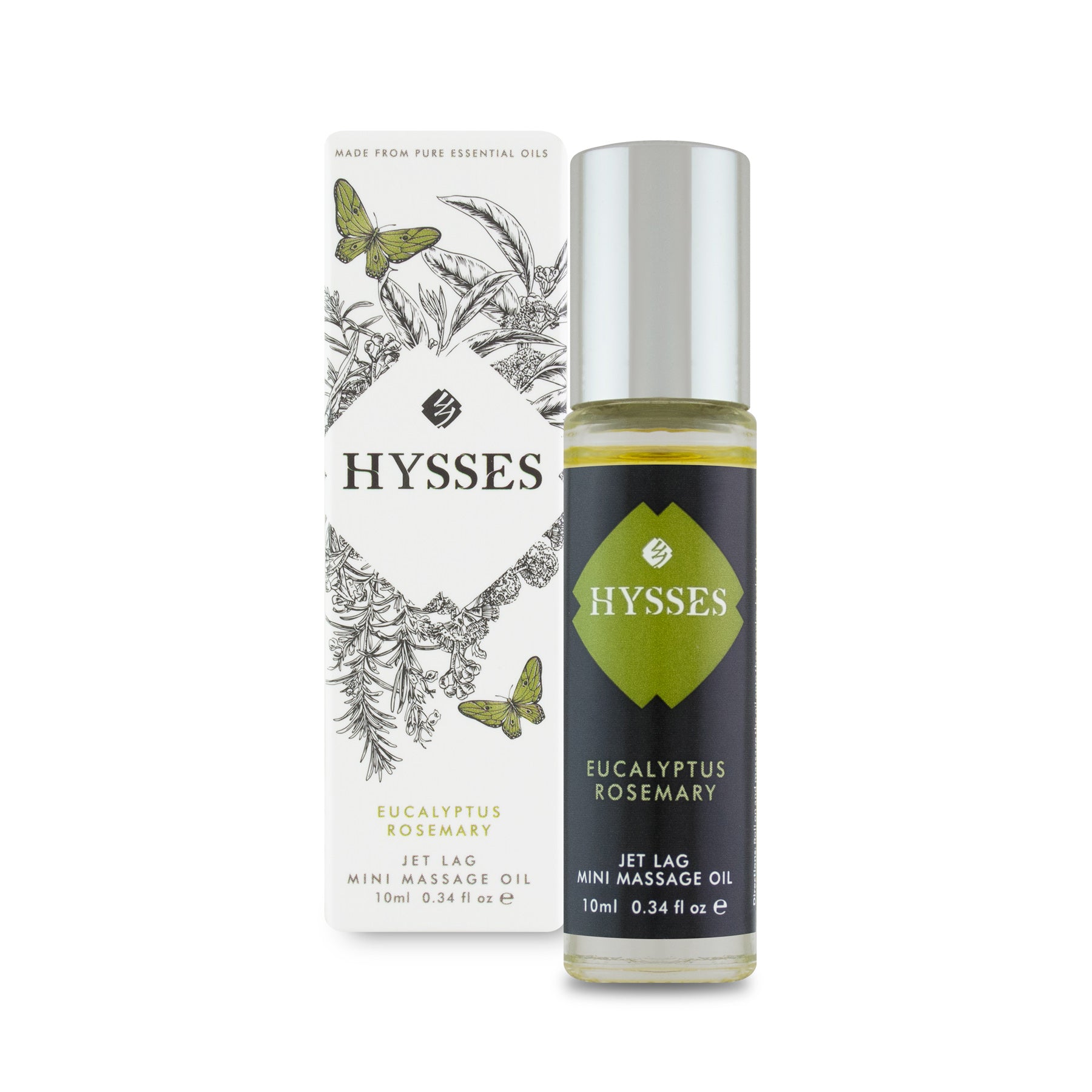 Mini Massage Oil Eucalyptus Rosemary - HYSSES