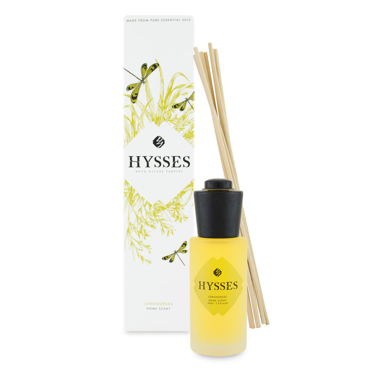 Home Scent Reed Diffuser Lemongrass - HYSSES