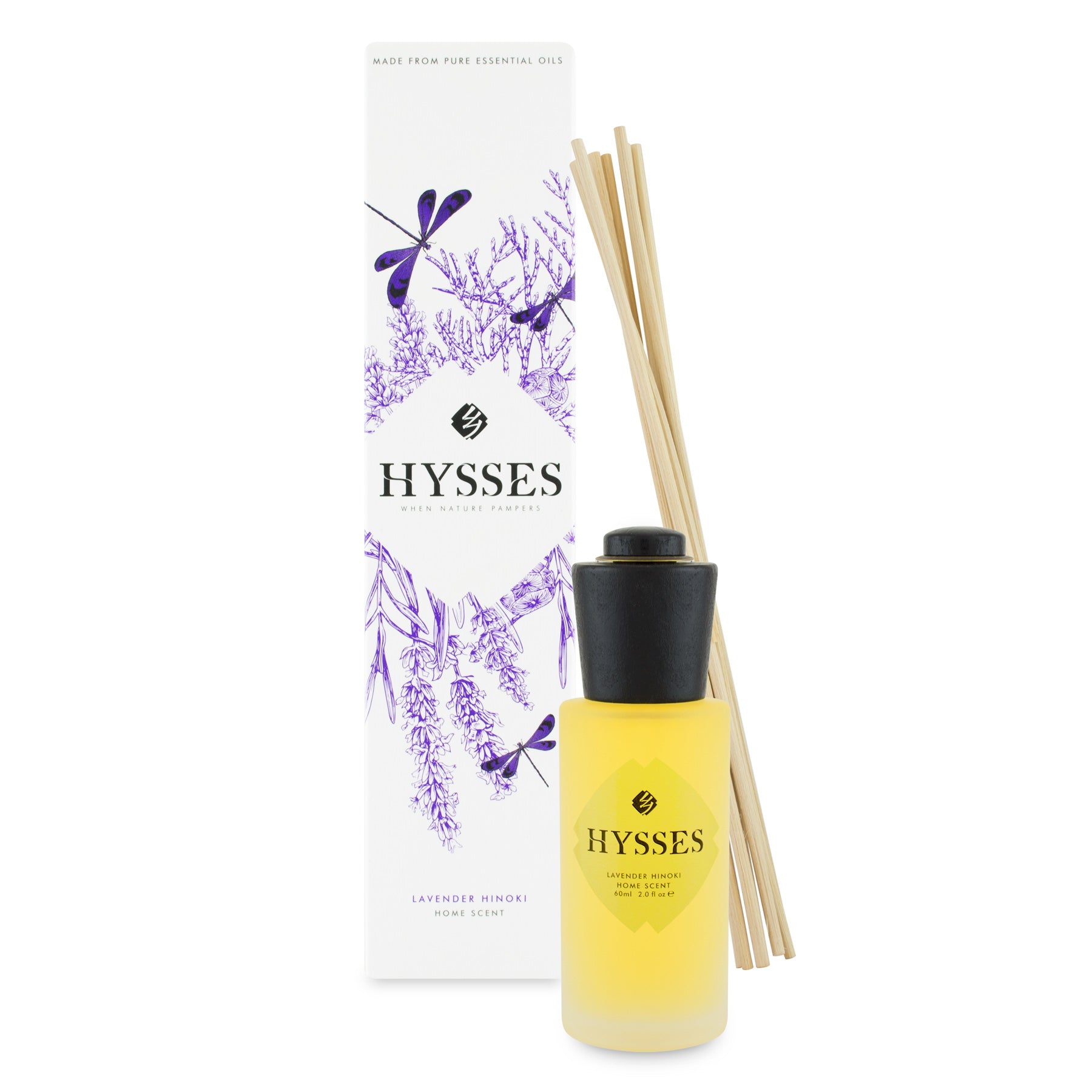 Home Scent Reed Diffuser Lavender Hinoki - HYSSES