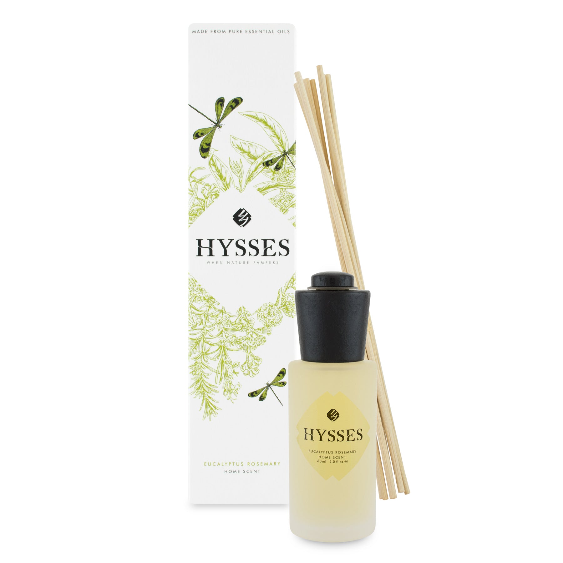 Home Scent Reed Diffuser Eucalyptus Rosemary - HYSSES