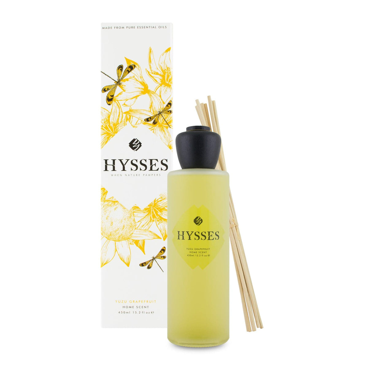 Yuzu Grapefruit Home Scent Reed Diffuser - HYSSES