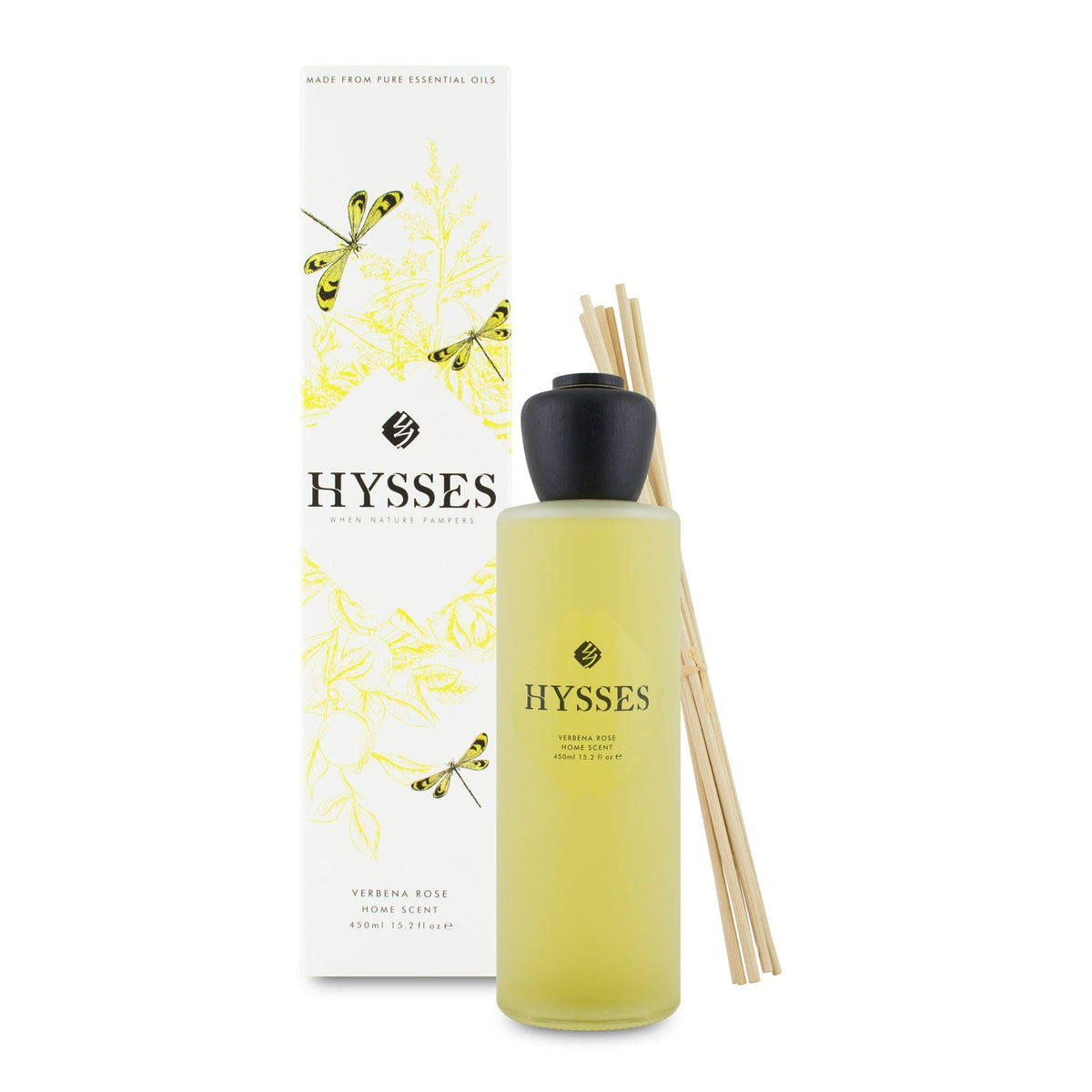 Verbena Rose Home Scent Reed Diffuser - HYSSES