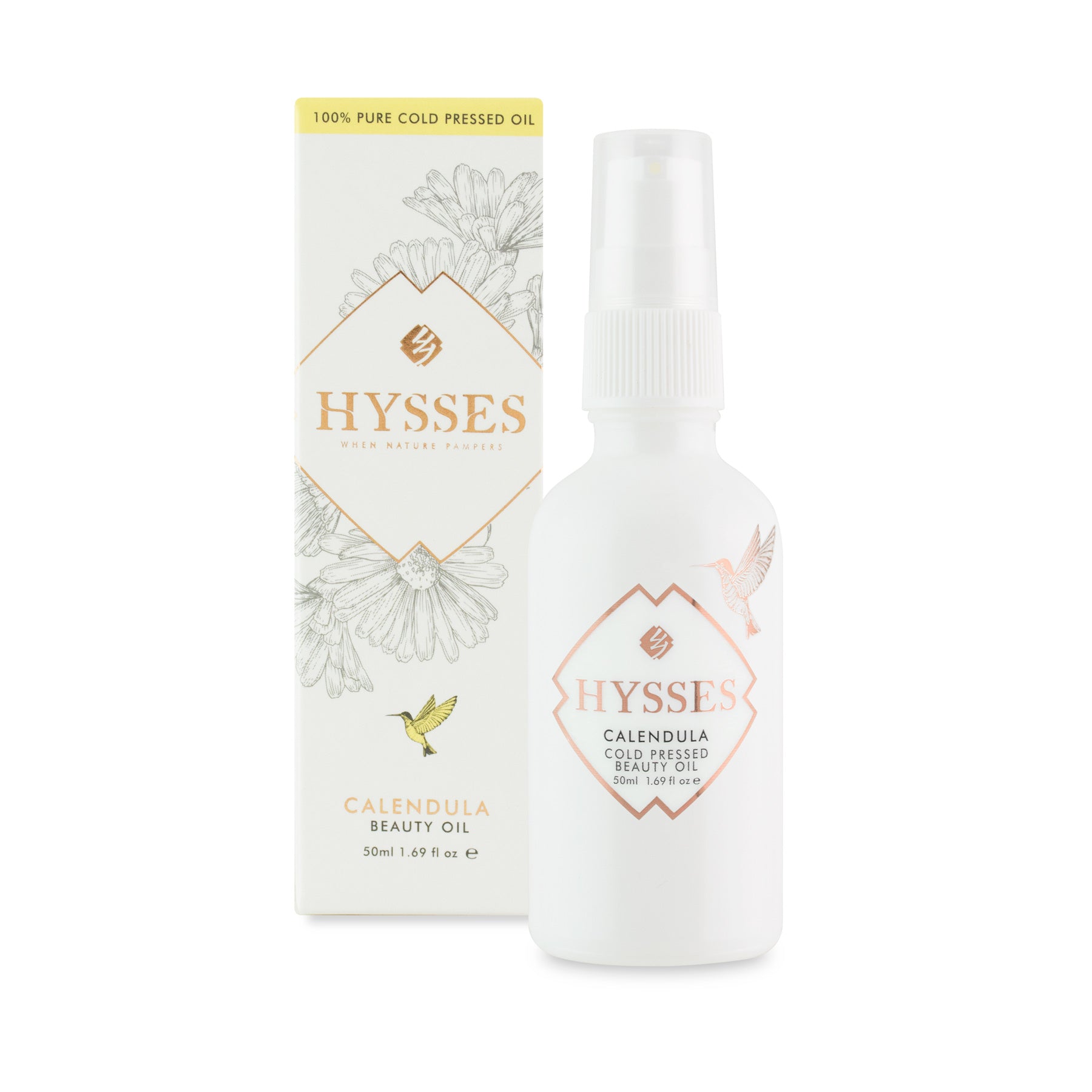 Cold Pressed Beauty Oil Calendula - HYSSES