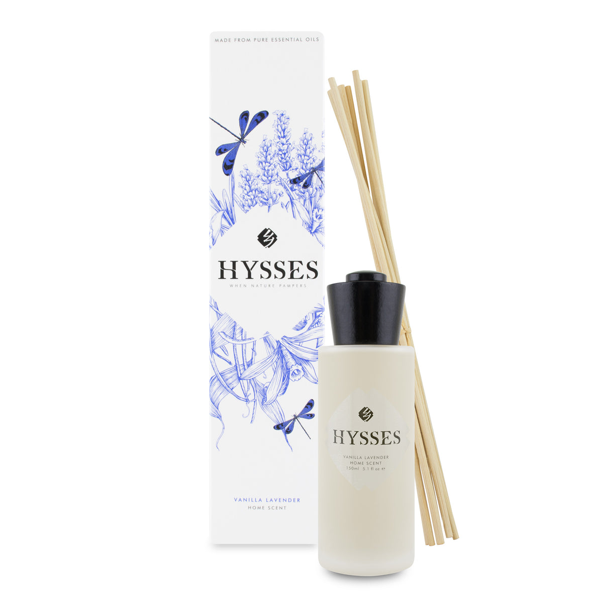 Home Scent Reed Diffuser Vanilla Lavender - HYSSES