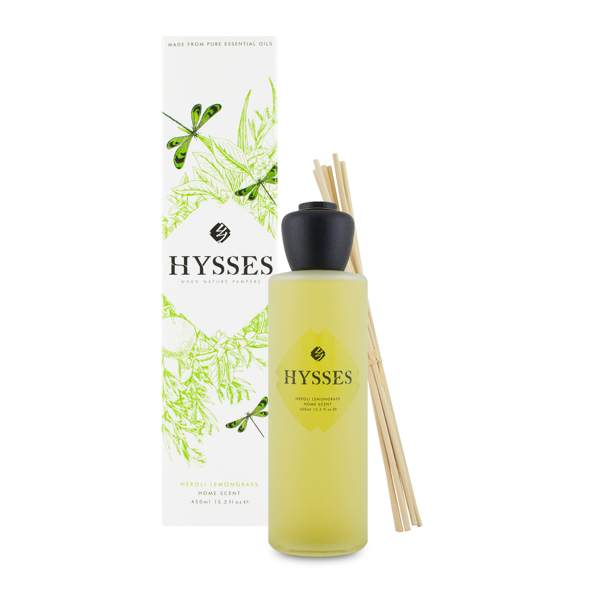 Home Scent Reed Diffuser Neroli Lemongrass - HYSSES