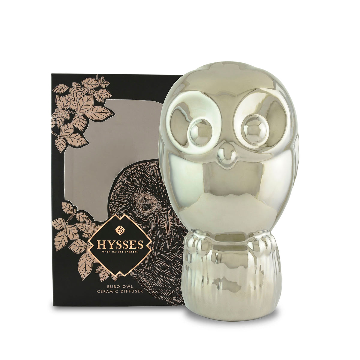 Bubo Owl Ceramic Reed Diffuser Vase - HYSSES