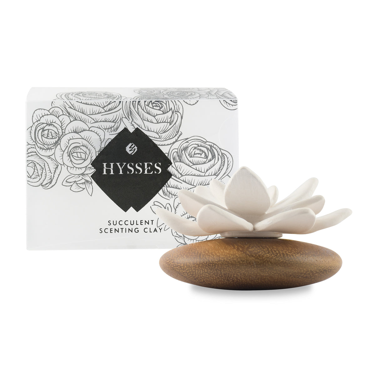 Succulent Diffuser Scenting Clay Rosa Debay - HYSSES