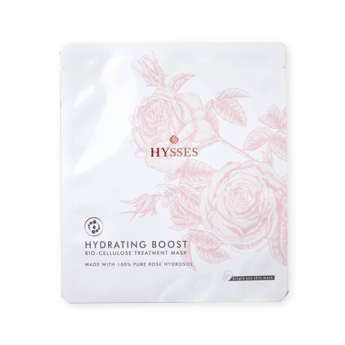 Hydrating Bio Cellulose Mask Rose - HYSSES